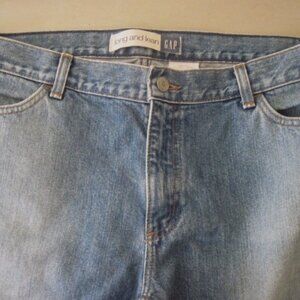 GAP-Rare Made in America-Jeans Women's Size 14R-Long and Lean Denim-100% Cotton